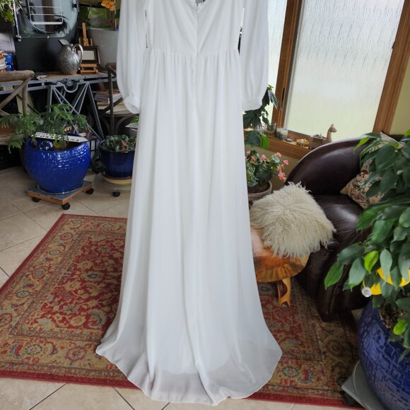 Gorgeous Destination/Beach/Wedding Georgette Dress S - Picture 7 of 13